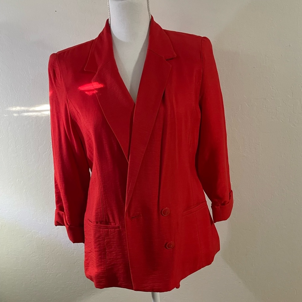 Lauren Conrad Red Blazer